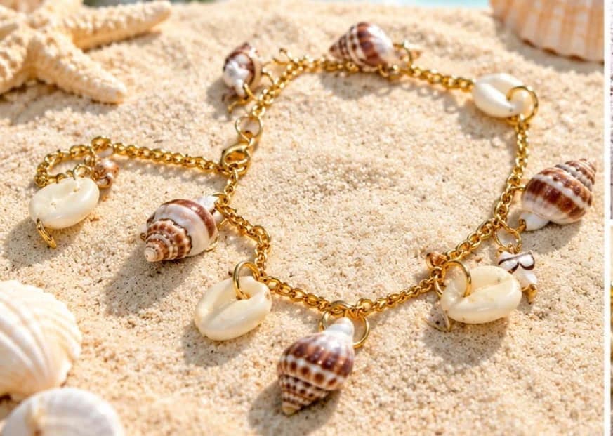 Handcrafted Cowrie Charm